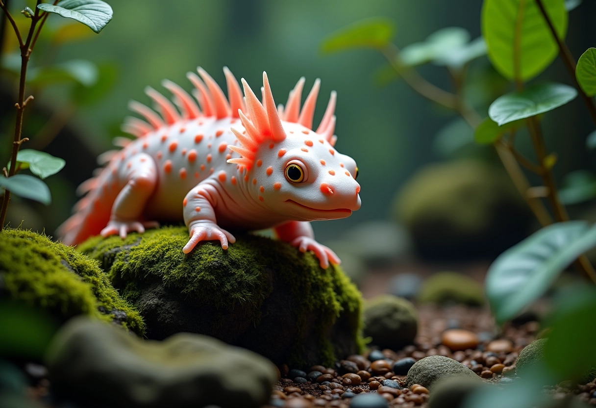 axolotl terrestre