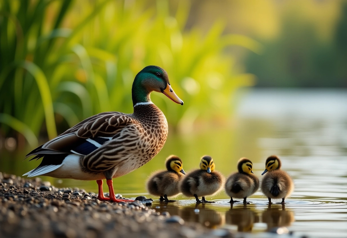 canard femelle : écosystème